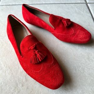 NWOB J.Crew Georgie Flats Wingtip Tassle Loafers- Size 6.5